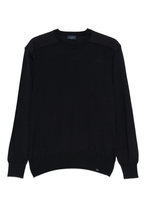 Paul & Shark shoulder-panelled sweater - Blue