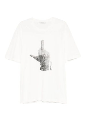 Ih Nom Uh Nit graphic-print T-shirt - White