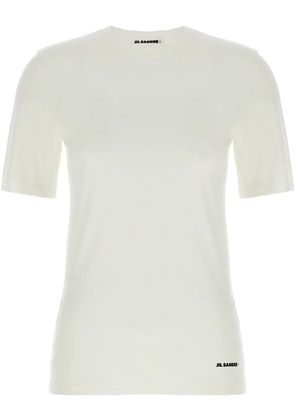 Jil Sander logo-print T-shirt - White