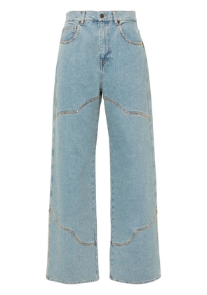 Giuseppe Di Morabito high-rise straight-leg jeans - Blue
