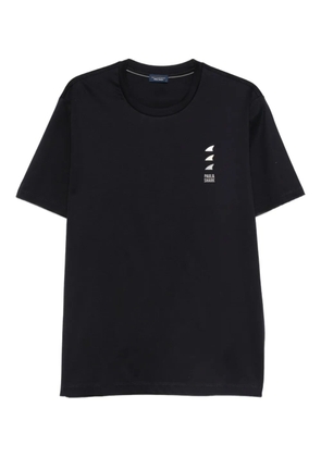 Paul & Shark logo-print T-shirt - Blue