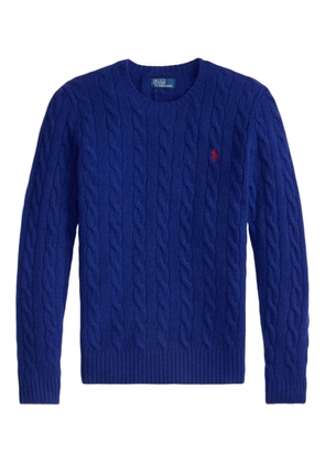 Polo Ralph Lauren cable-knit wool pullover - Blue