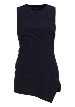 Proenza Schouler twisted-detail sleeveless blouse - Blue