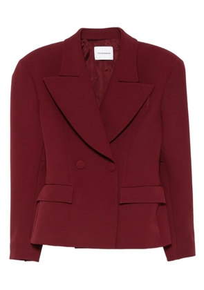 THE ANDAMANE double-breasted jacket - Red