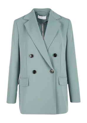BOSS double-breasted JOCALUTA blazer - Green
