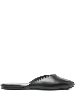 Jude Date flat mules - Black