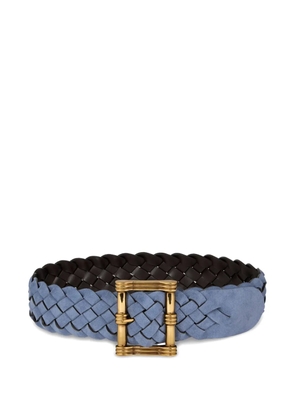 ETRO reversible woven belt - Blue
