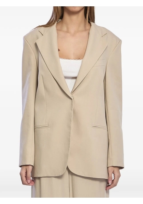 Federica Tosi oversized blazer - Neutrals