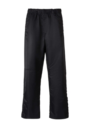 Wales Bonner elasticated-waistband trousers - Black