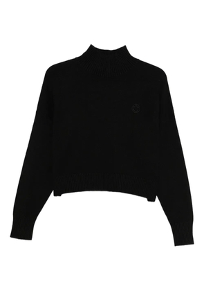 HUGO mock-neck sweater - Black