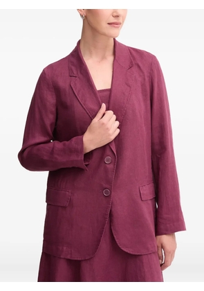 Benetton linen blazer - Purple