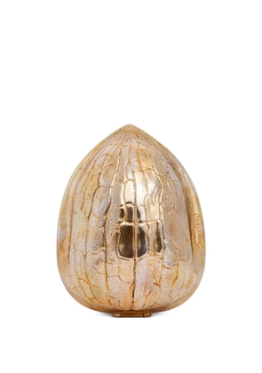 JW Anderson walnut-shell clutch bag - Gold