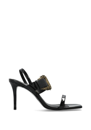 Versace Jeans Couture buckle-strap sandals - Black