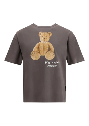 Palm Angels Bear in Mind cotton T-shirt - Grey
