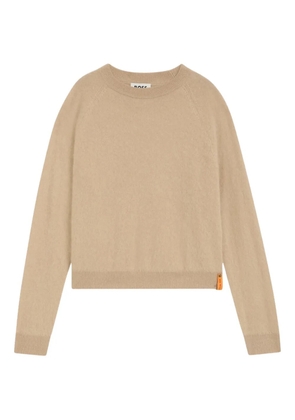 BOSS crew-neck long-sleeves sweater - Neutrals
