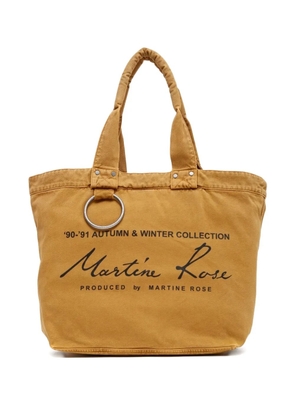 Martine Rose ring-top tote bag - Brown