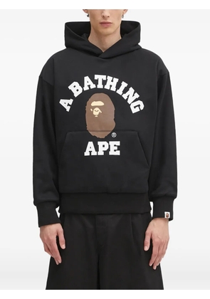 A BATHING APE® college-logo hoodie - Black