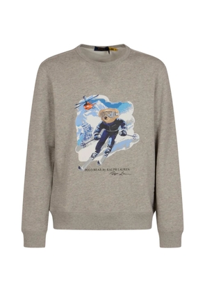 Polo Ralph Lauren crew-neck printed sweater - Grey