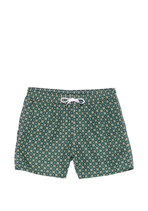 Fedeli patterned swim shorts - Green