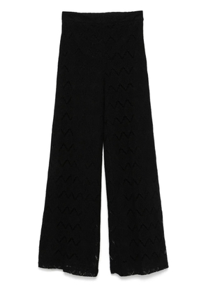 TWINSET macramé trousers - Black
