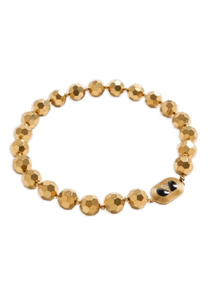 Valentino Garavani faceted-sphere bead necklace - Gold