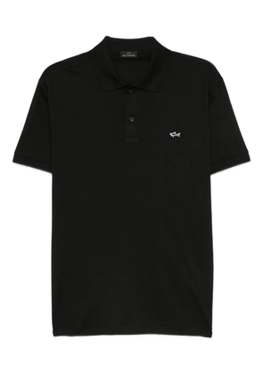 Paul & Shark embroidered polo shirt - Black
