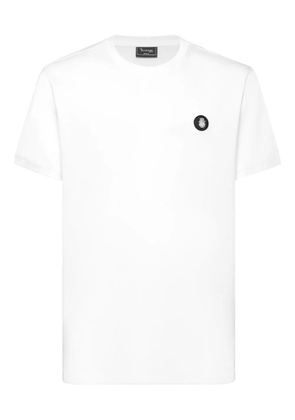 Billionaire logo-plaque T-shirt - White