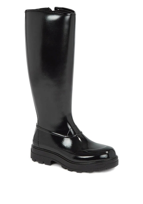 KASSL Editions Tijntje side-zip rain boots - Black