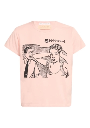 MOTHER print T-shirt - Pink