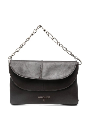 Patrizia Pepe chain-strap shoulder bag - Brown