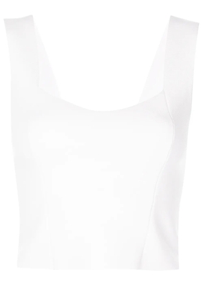 A.L.C. Jordana cropped top - White