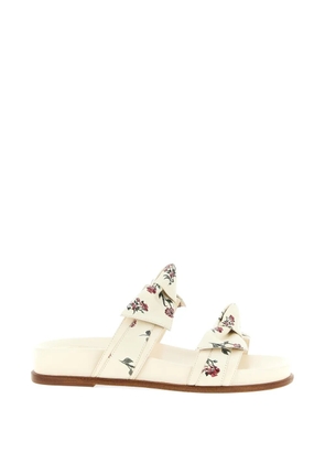 Alexandre Birman x Agua by Agua Bendita Maxi Clarita slide sandals - Neutrals