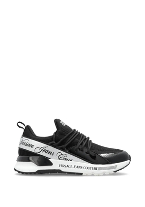 Versace Jeans Couture logo-tape sneakers - Black