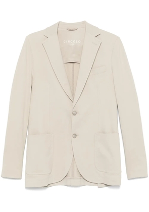 Circolo 1901 piqué blazer - Neutrals