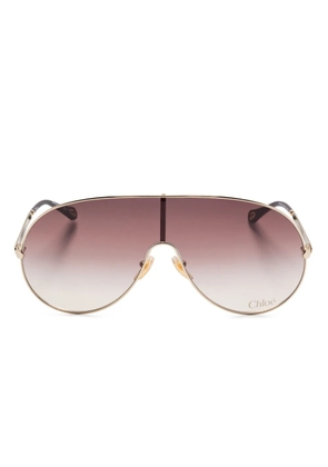 Chloé Eyewear Aly sunglasses - Gold