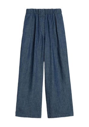 Jil Sander elasticated-waistband trousers - Blue