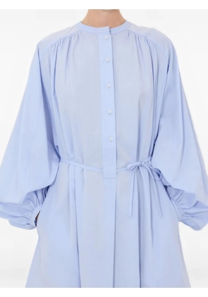 LouLou de Saison Vitti balloon-sleeve midi dress - Blue