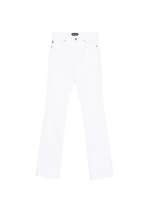 TOM FORD button trousers - White