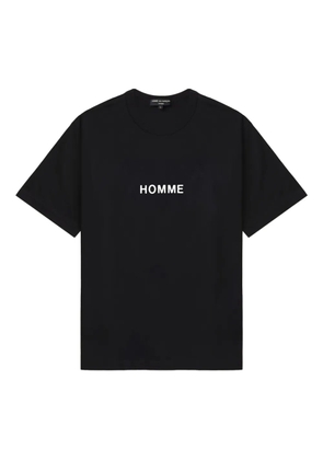 Comme des Garçons Homme logo-print T-shirt - Black