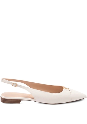 TWINSET pointed slingback pumps - Neutrals