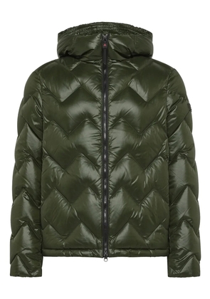 Peuterey quilted hooded jacket - Green