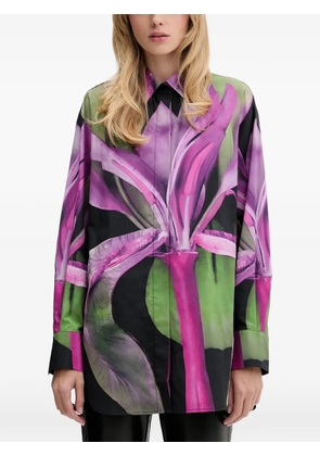 Desigual floral knotted shirt - Pink