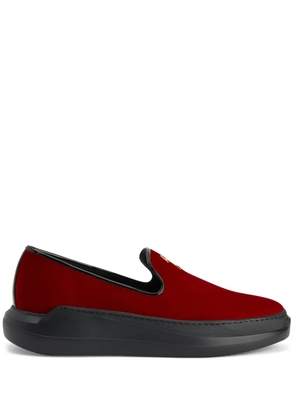 Giuseppe Zanotti Conley chunky slip-on sneakers - Red