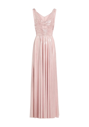 Giambattista Valli V-neck cut-out maxi dress - Pink