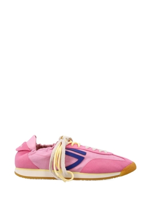 Puraai panther panelled sneakers - Pink