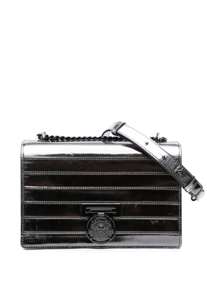 Balmain Pre-Owned 2010-2025 Patent Mariniere Flap crossbody bag - Silver