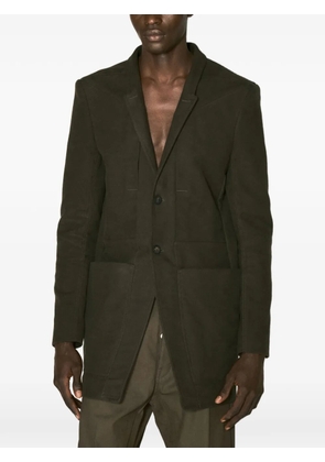 Rick Owens button pockets coat - Green