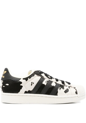 adidas Superstar animal-print sneakers - Black