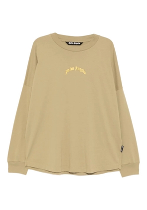 Palm Angels logo-print T-shirt - Green