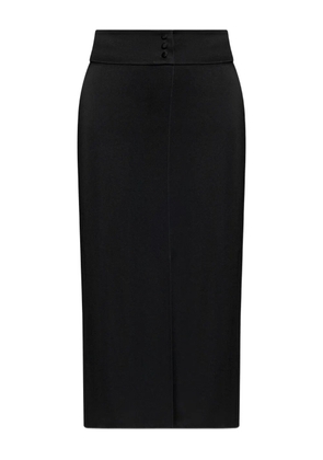Forte Forte high-waisted midi skirt - Black